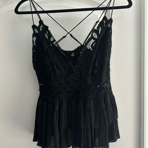 Free people lace top